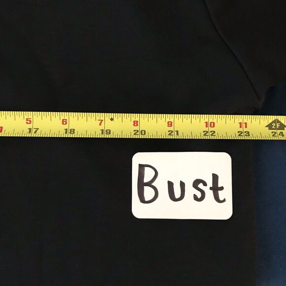 Vintage 1990s Linda Allard Ellen Tracy Wool Knit Minimalist Cardigan Sweater 14 - Picture 5 of 7